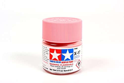 [X17] Tamiya Acrylic Mini X-17 Pink 10mL Paint 81517