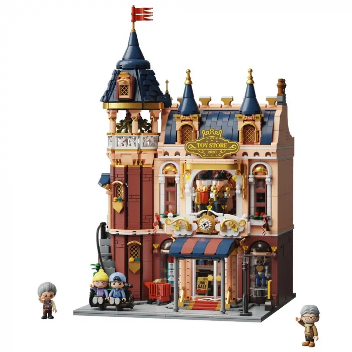[85031] PANTASY Toy Shop Building Set Creative Architecture Building Toy for Building Block and Design Lovers