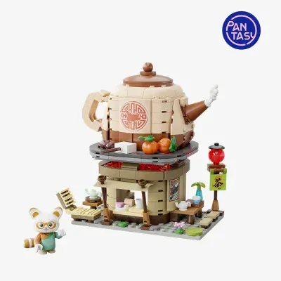 Pantasy kung fu panda shifu's tea house 15cm