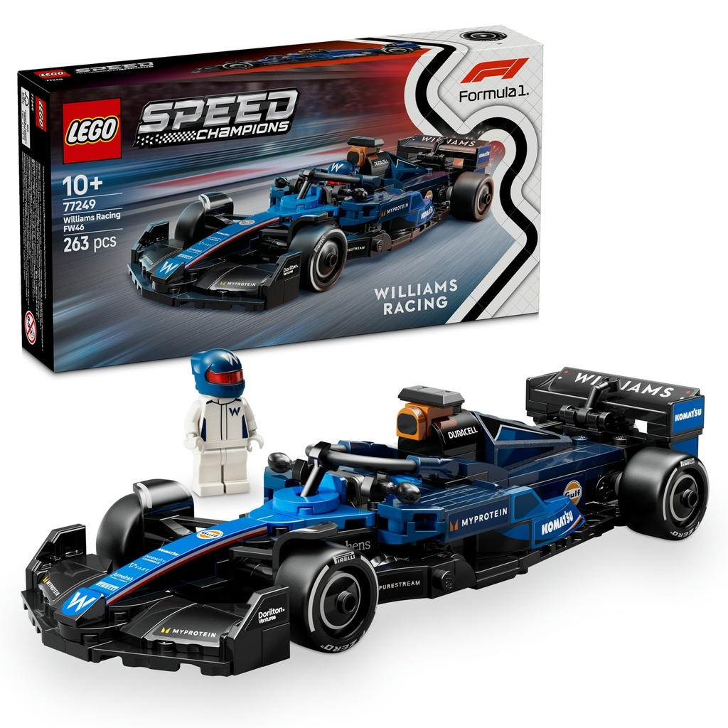 LEGO Speed Champions 77249 – Voiture F1 Williams Racing FW46