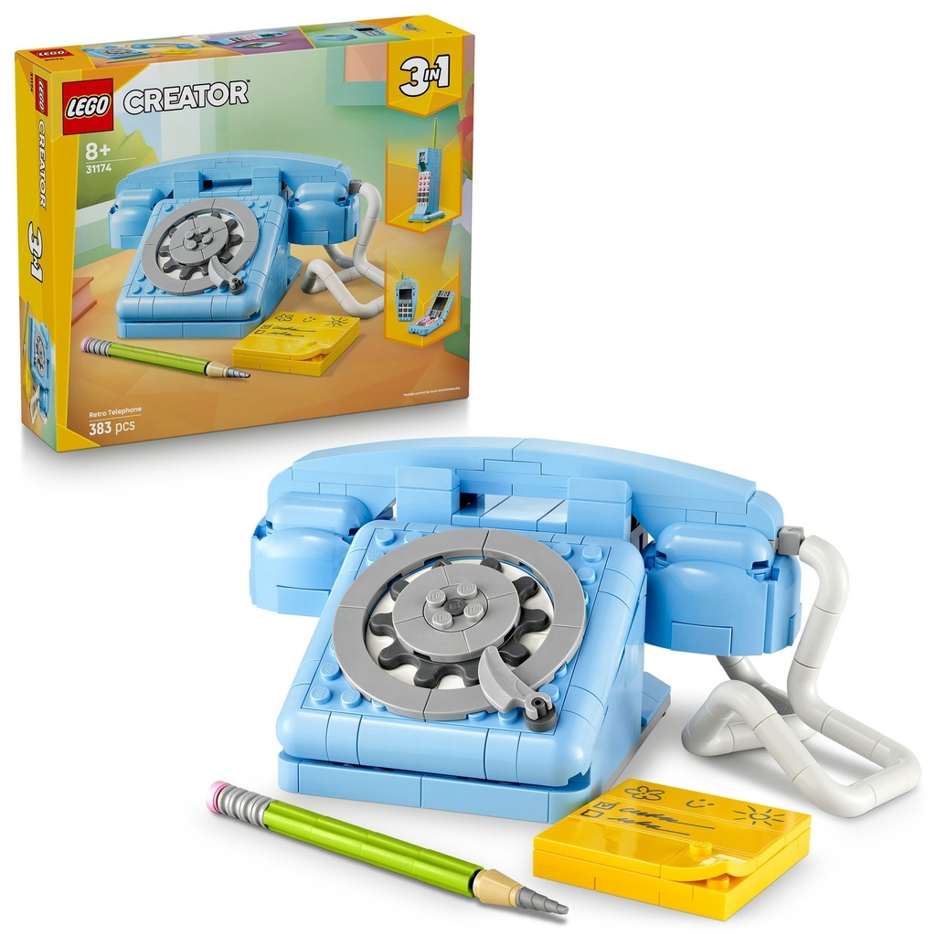 [31174] LEGO 31174 Retro Telephone - Creator 3-in-1