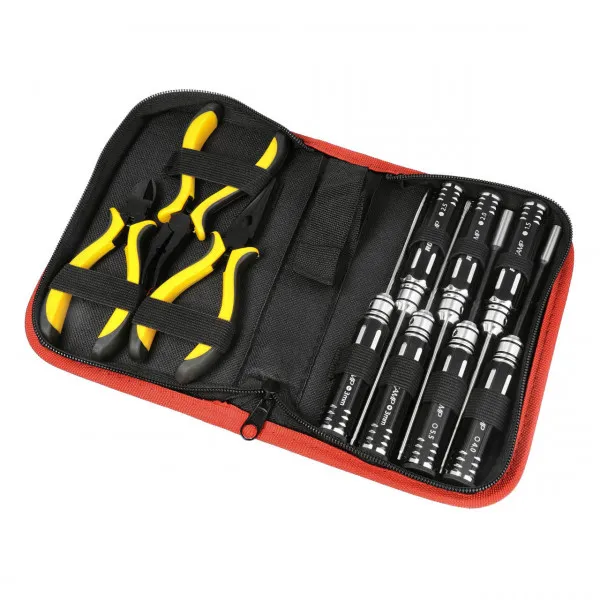 [RA50303] Rockamp Ensemble d’outils avec sac (10 pièces)
