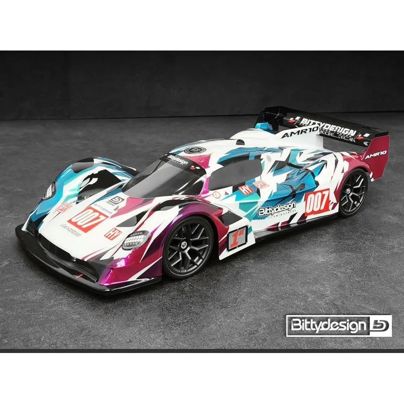 Carrosserie Bittydesign AMR10 – LMP / LMH 1/10 190 mm (transparente)