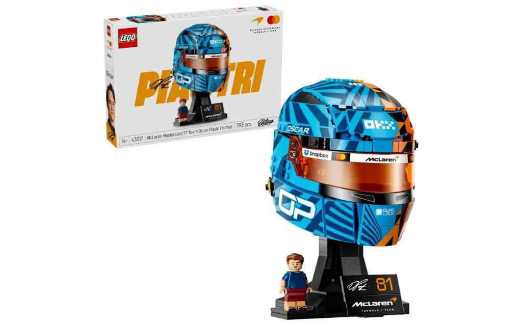 [43017] LEGO Editions McLaren Mastercard F1 Team Casque d’Oscar Piastri