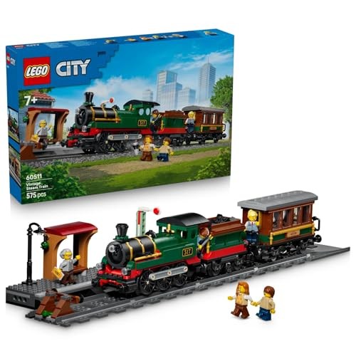 LEGO City 60511 – Le train à vapeur rétro