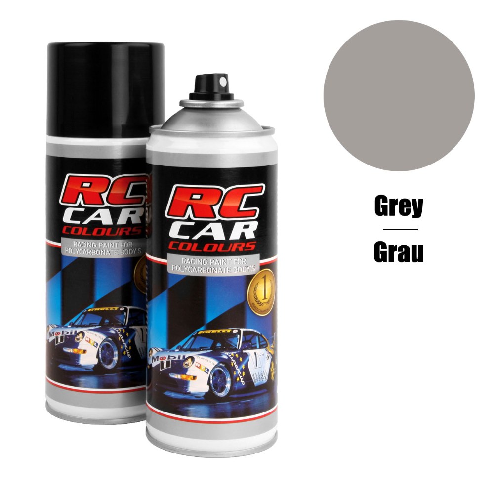 [REES Grey 952] Peinture Lexan RC Car Colours Gris – bombe 150 ml