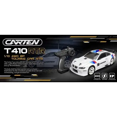 Carten T410 1/10 4WD Touring Car RTR