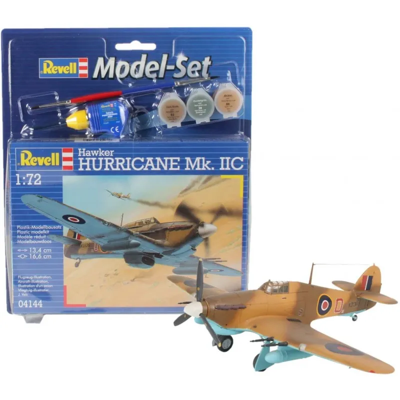 [64144] Revell Model Set Avion - Hawker hurricane mk.II