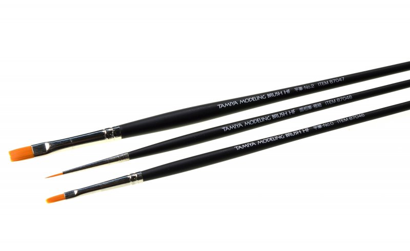 Tamiya Modeling Brush HF Standard Paint Brush Set