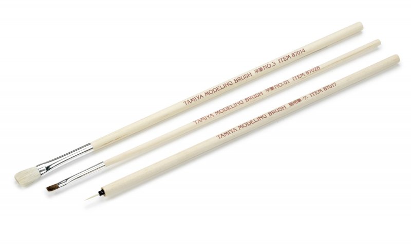 [87066] Tamiya 87066 Modeling Brush Basic Set