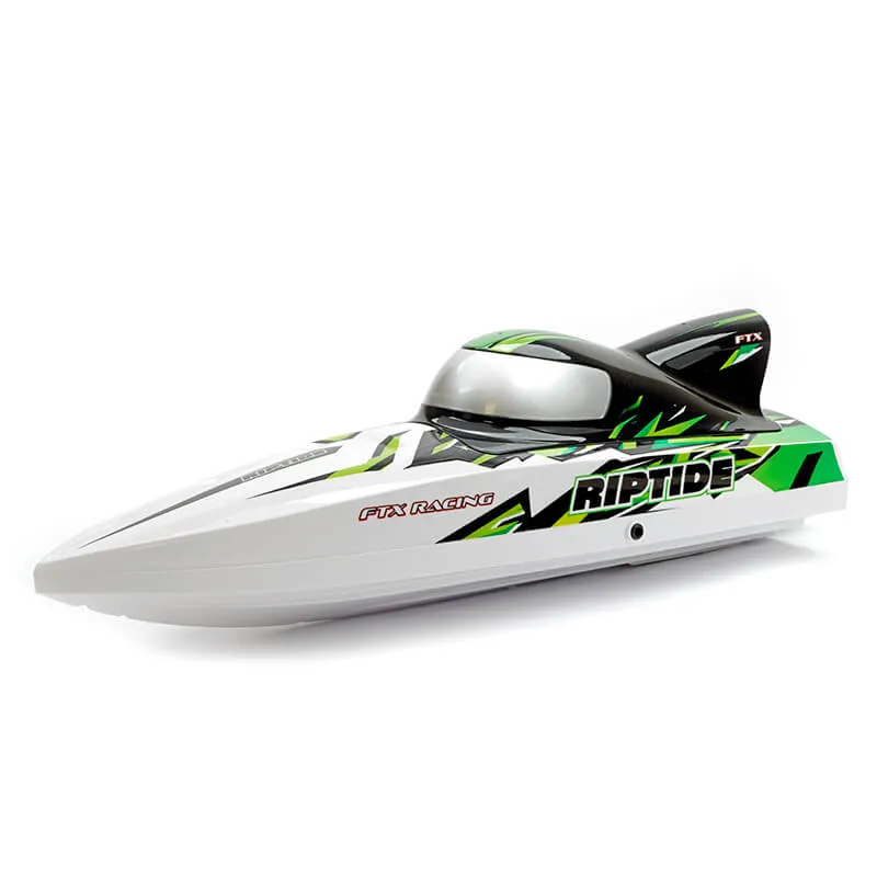 [FTX0780G] FTX RIPTIDE TURBOJET BRUSHLESS R/C BATEAU RAPIDE 41CM - VERT