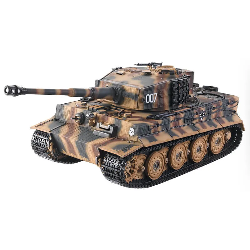 [TG3841-11-L-C] TAIGEN 1:24 TIGER 1 IR BATTLE TANK VERSION TARDIVE - CAMOUFLAGE