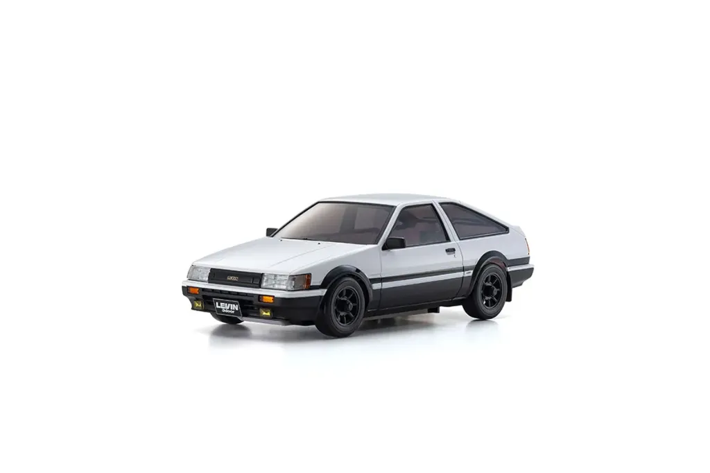 [MZP473WBK] ASC Mini-Z Toyota Corolla Levin AE86 Blanc-Noir (MA020)