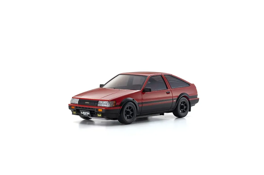 Mini-Z Toyota Corolla Levin AE86 Rouge-Noir (MA02