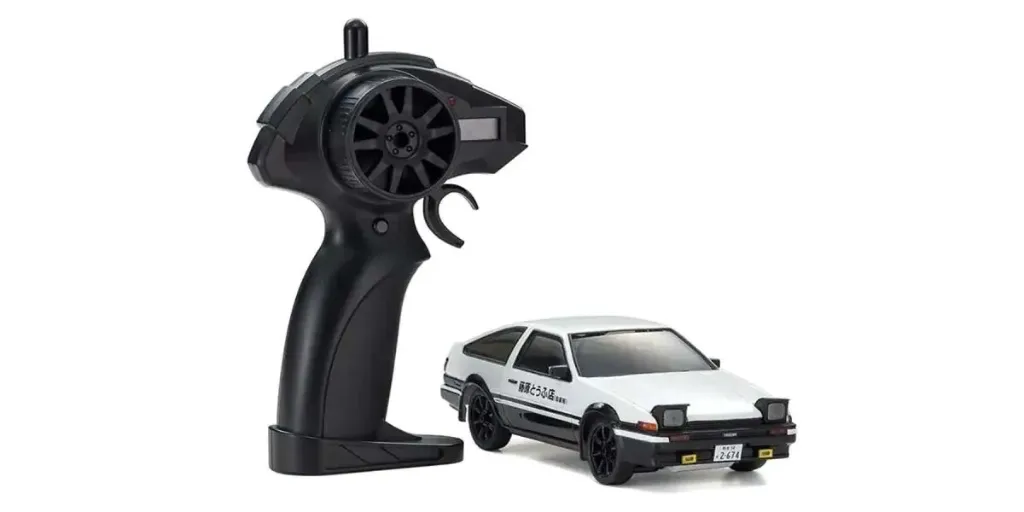 Kyosho First Mini-Z 1:28 Initial-D Toyota Sprinter Trueno AE86 WH/BK