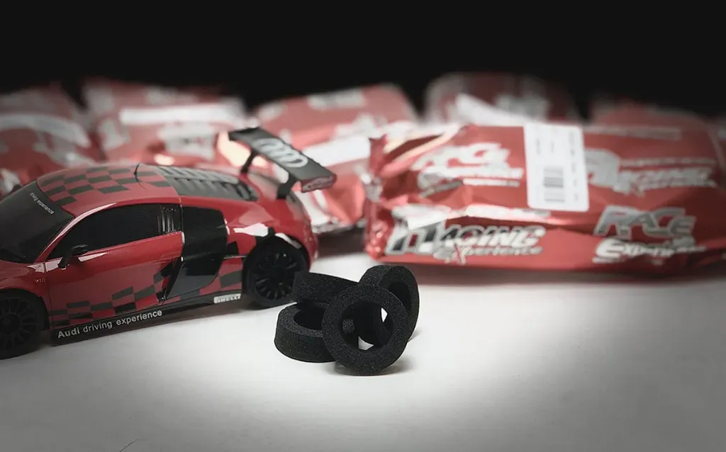 KRONOS Mini-Z Racing Pneus en mousse 35 Shore (4) 8,5 mm