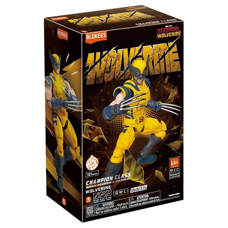 [BLK81117] Marvel Heros Blokees Champion Class 05 Wolverine