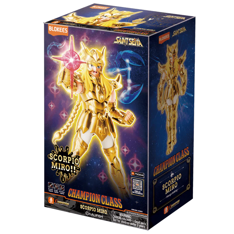 [BLK75004] Saint Seiya Blokees Champion Class Scorpio Milo