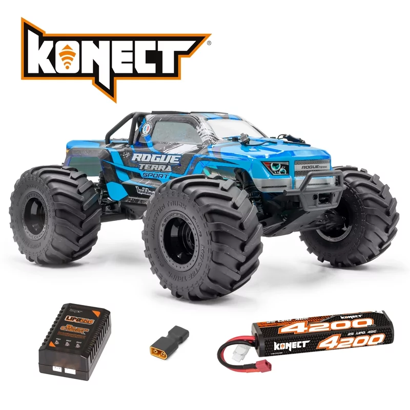 [1.ROGT.SP2.BL-PACK] ROGUE TERRA brushless SPORT BLEU (15KG)-PACK accus et chargeur
