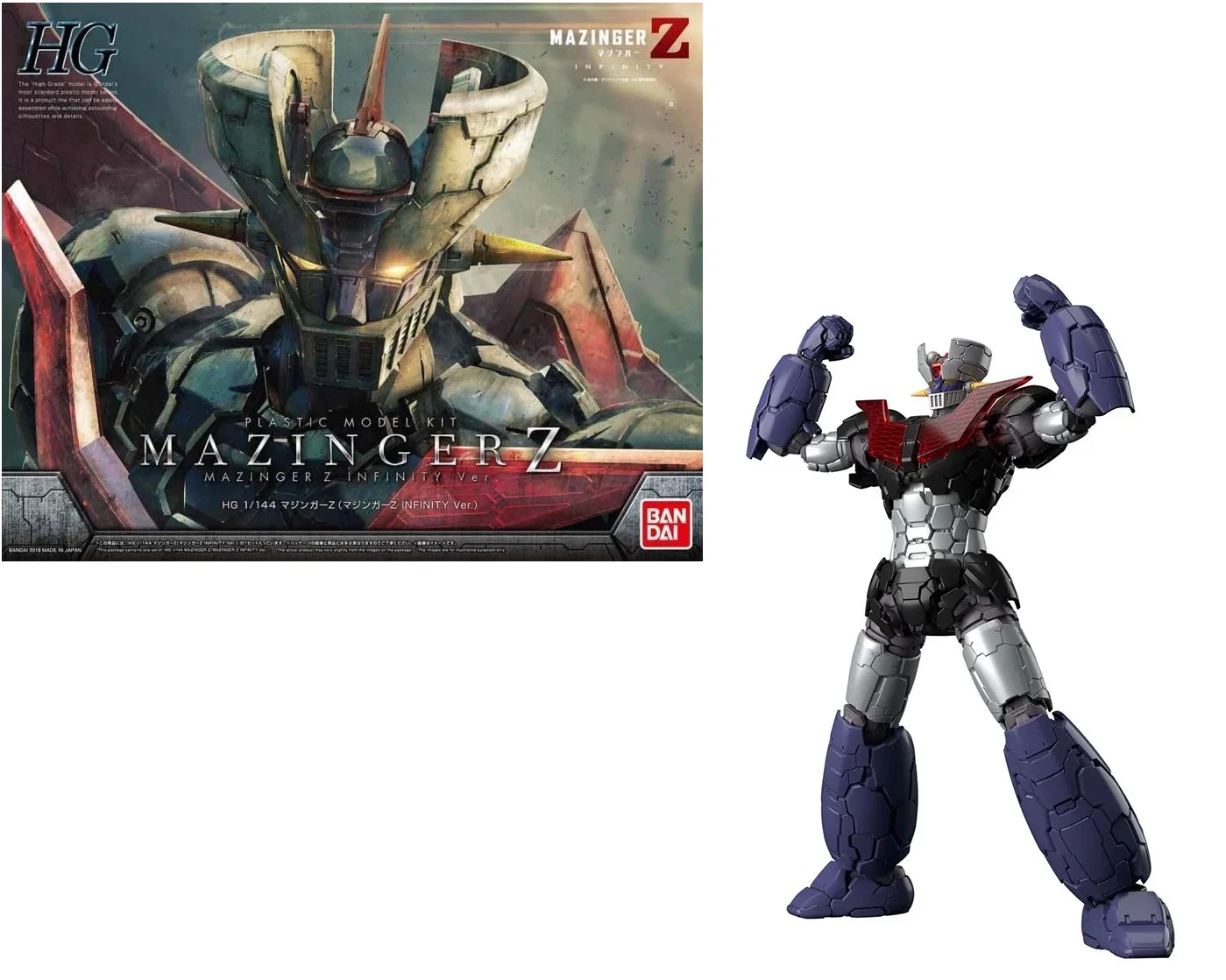 MAZINGER Z - Model Kit HG 1/144 Mazinger Z Infinity Version