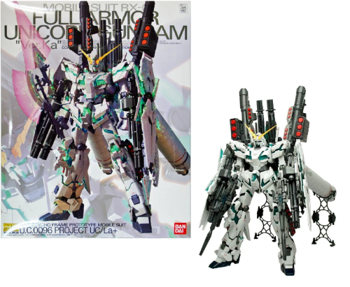 [183920] GUNDAM - MG 1/100 RX-0 Full Armor Unicorn Ver.Ka - Model Kit 18cm