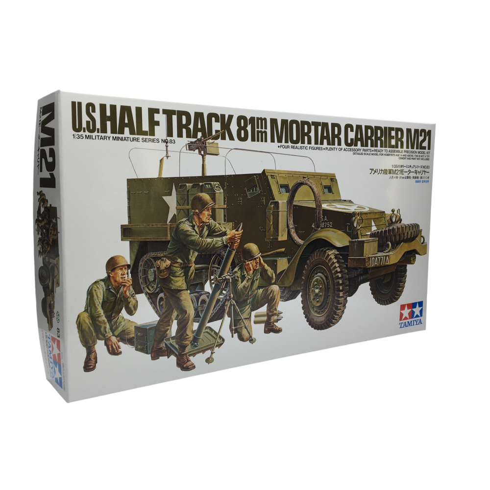 [35083] Porte-mortier américain, M21 de 81mm - TAMIYA 35083 - 1/35