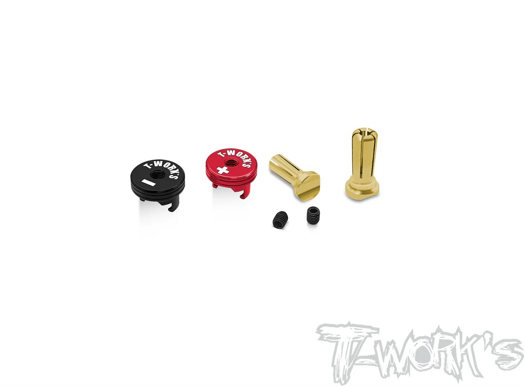 T-Works 5mm PK -13mm (Set) (Rouge / Noir)
