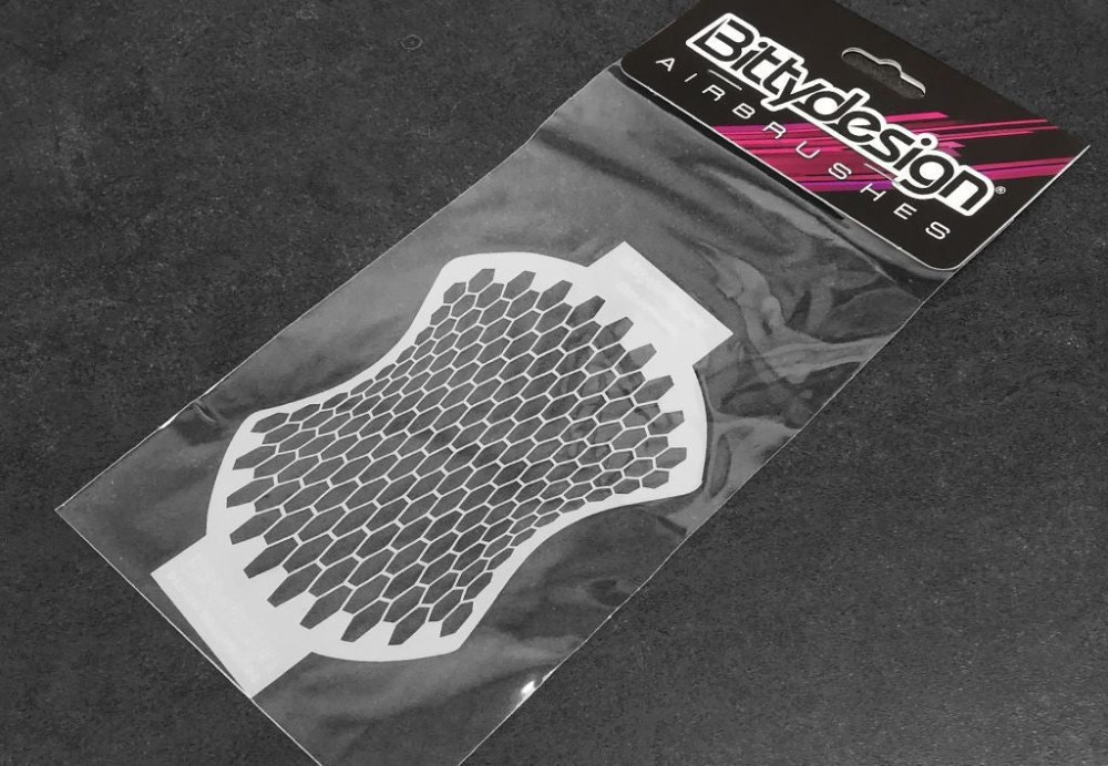 [BDSTC-003] Pochoir vinyle Bittydesign – Nid d'abeille Ver.2