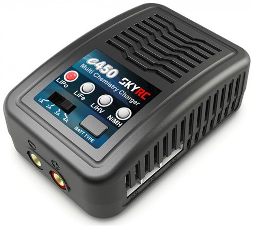 [SKY100122] SkyRC e450 chargeur secteur LiPo, LiFe/LiHV et NiMH – 50 W