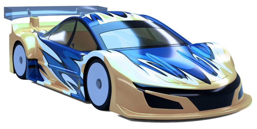[AV-001-05] Carrosserie Avalon Vortex 0,5 mm – Touring 1/10