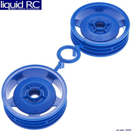 [54680] Jantes avant Tamiya Star-Dish bleues – buggy 2WD (2 pcs) OP.1680 54680