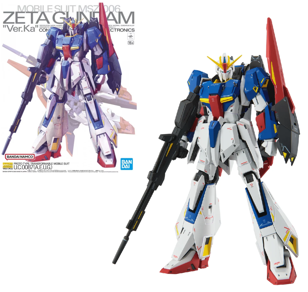 Bandai - Maquette Gundam MG 1/100 Zeta Gundam Ver.Ka