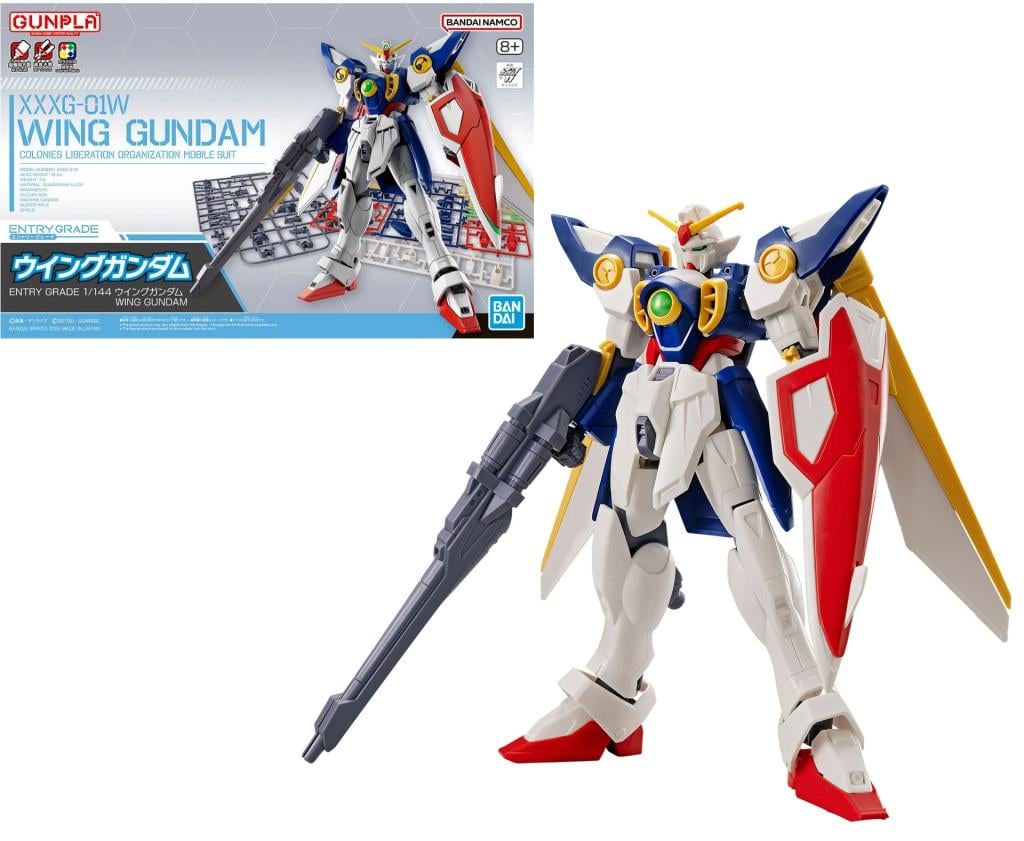 Maquette Bandai Gundam Entry Grade 1/144 Wing Gundam (245750)