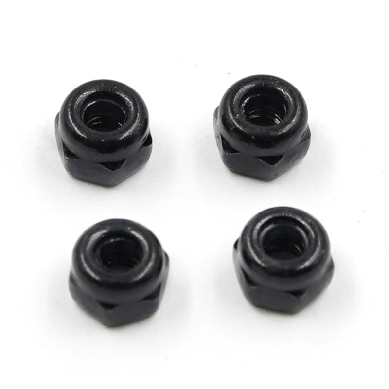 [XP-40308] Xpress - Écrous nylstop acier 4 mm (4 pcs) (XP-40308)