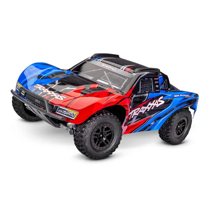 Traxxas Slash 4X4 HD VX3 Brushless Rouge