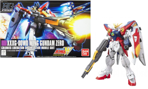 Gundam Gunpla HG 1/144 174 Wing Gundam Zero – maquette à monter