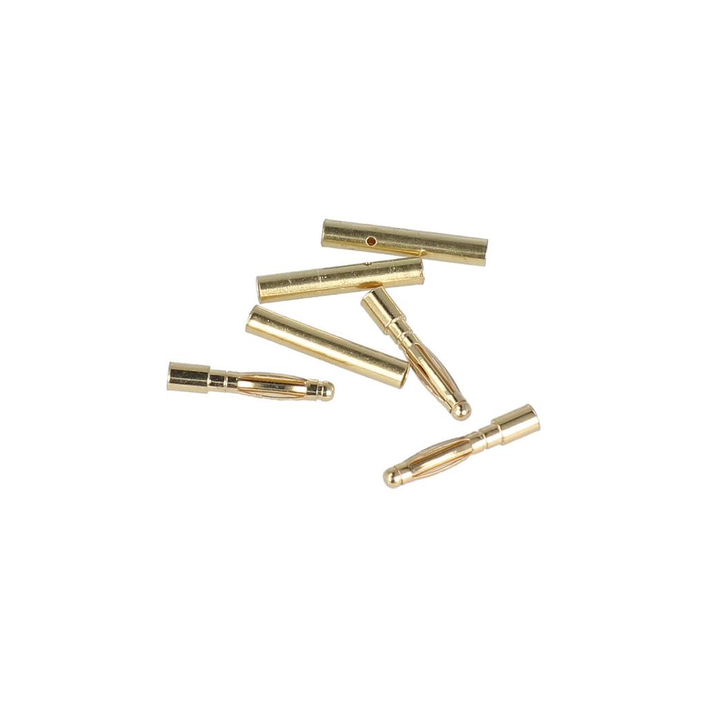 [RA60146] Modster connecteurs 2 mm mâle + femelle (3 paires)
